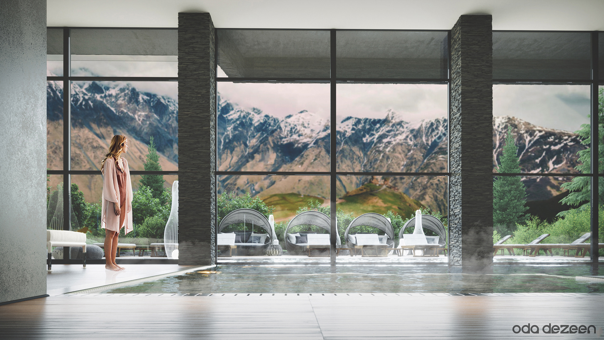 Kazbegi Hotel 室内设计-62