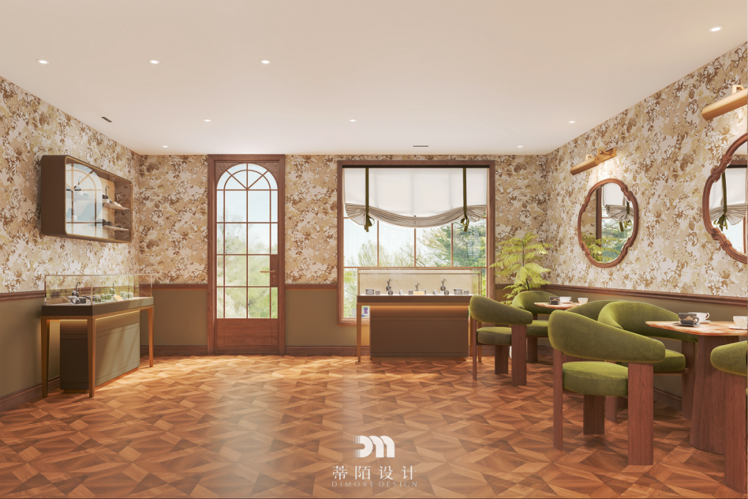 【蒂陌作品41期】深圳·金展珠宝广场丨100㎡珠宝展厅：Jewelry跨越世代的珍藏-33