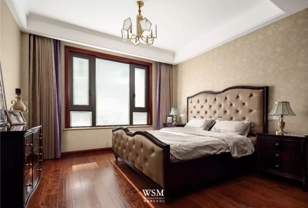 悠然美居 | 金御华府 140 平米美式风格全案设计-29