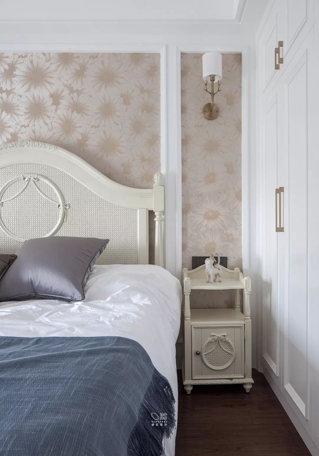 《沁绿》现代美式空间,温馨地中海蓝-31