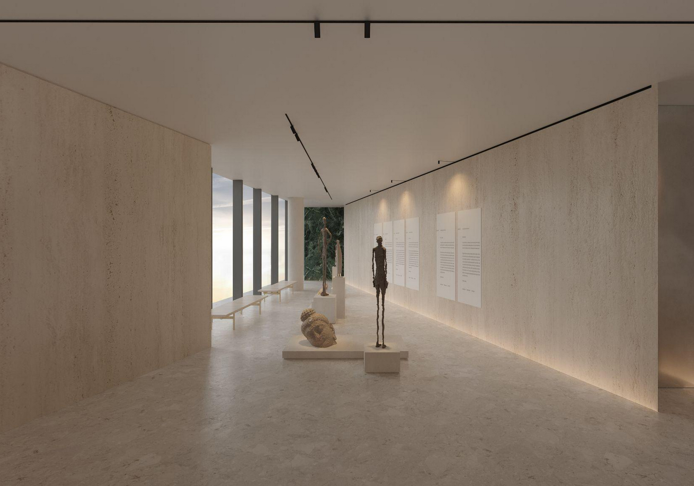 济南中海寰宇艺术中心售楼处SU模型-3