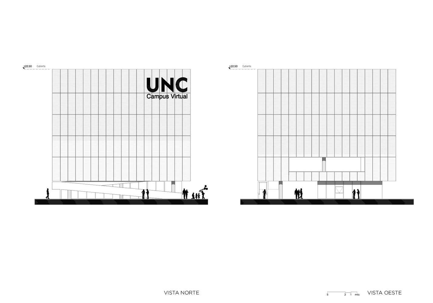 阿根廷 UNC 虚拟校园建筑,现代教育与生态环保的融合-38