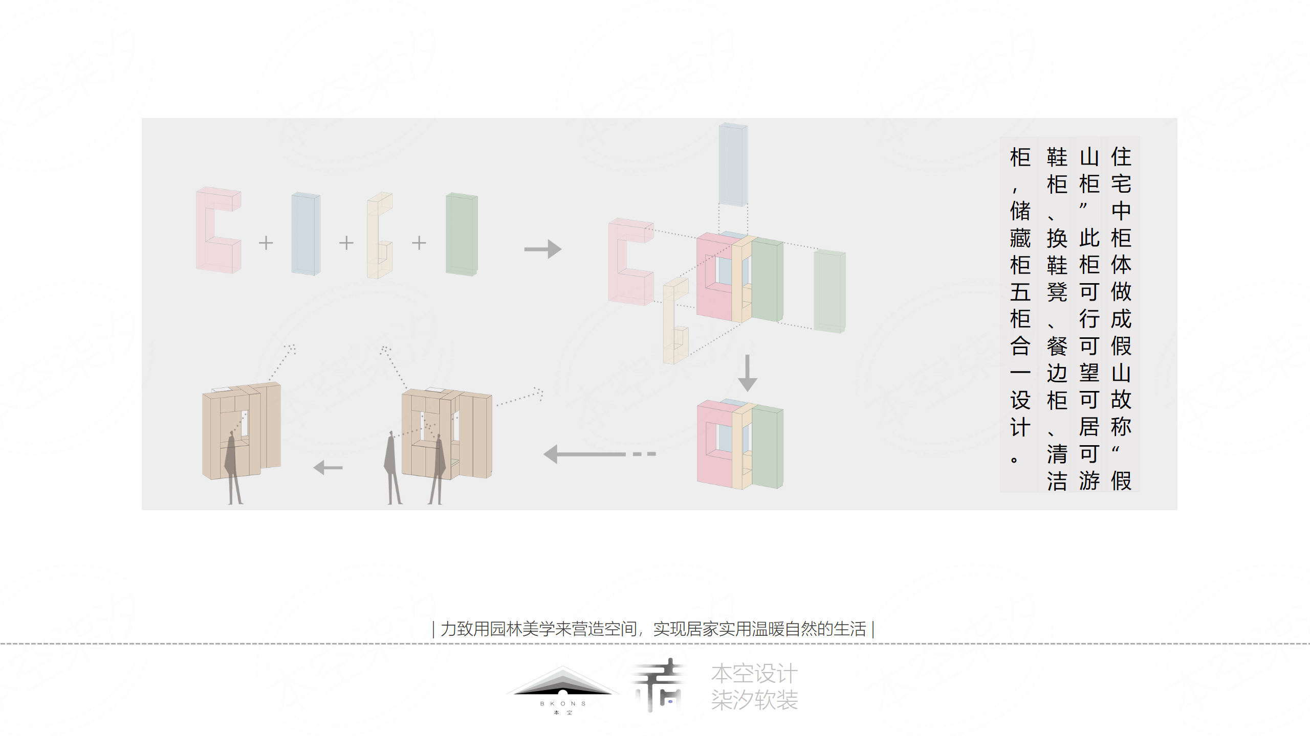 住宅空间中的一个“假山柜”-1