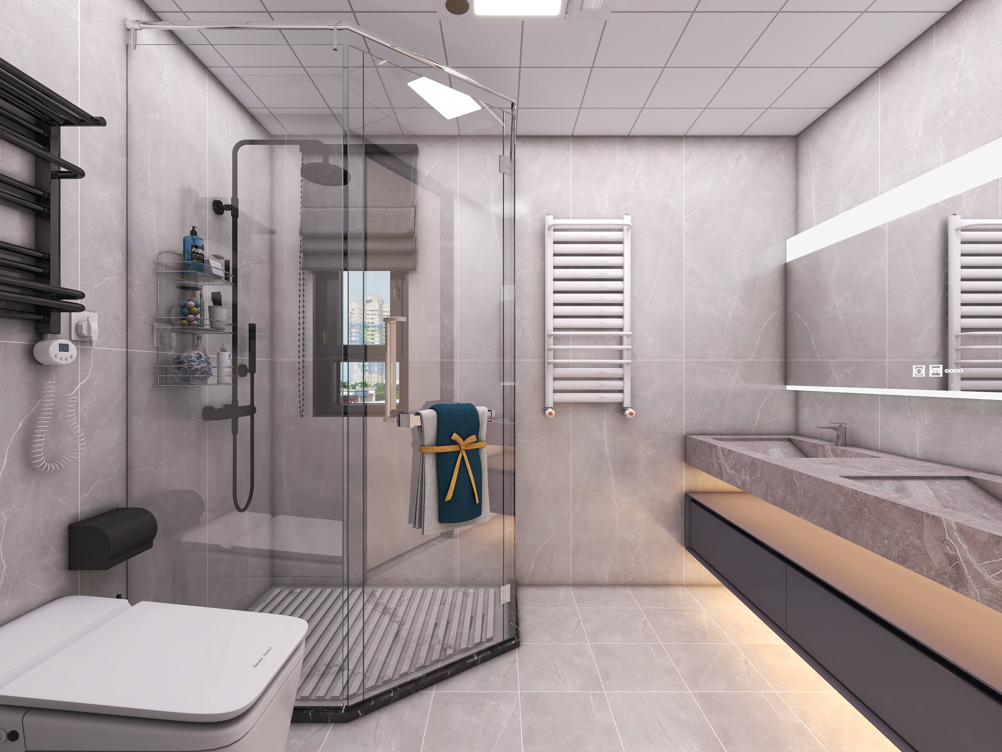 四川成都望江水岸（161平方意式轻奢四居室）-75