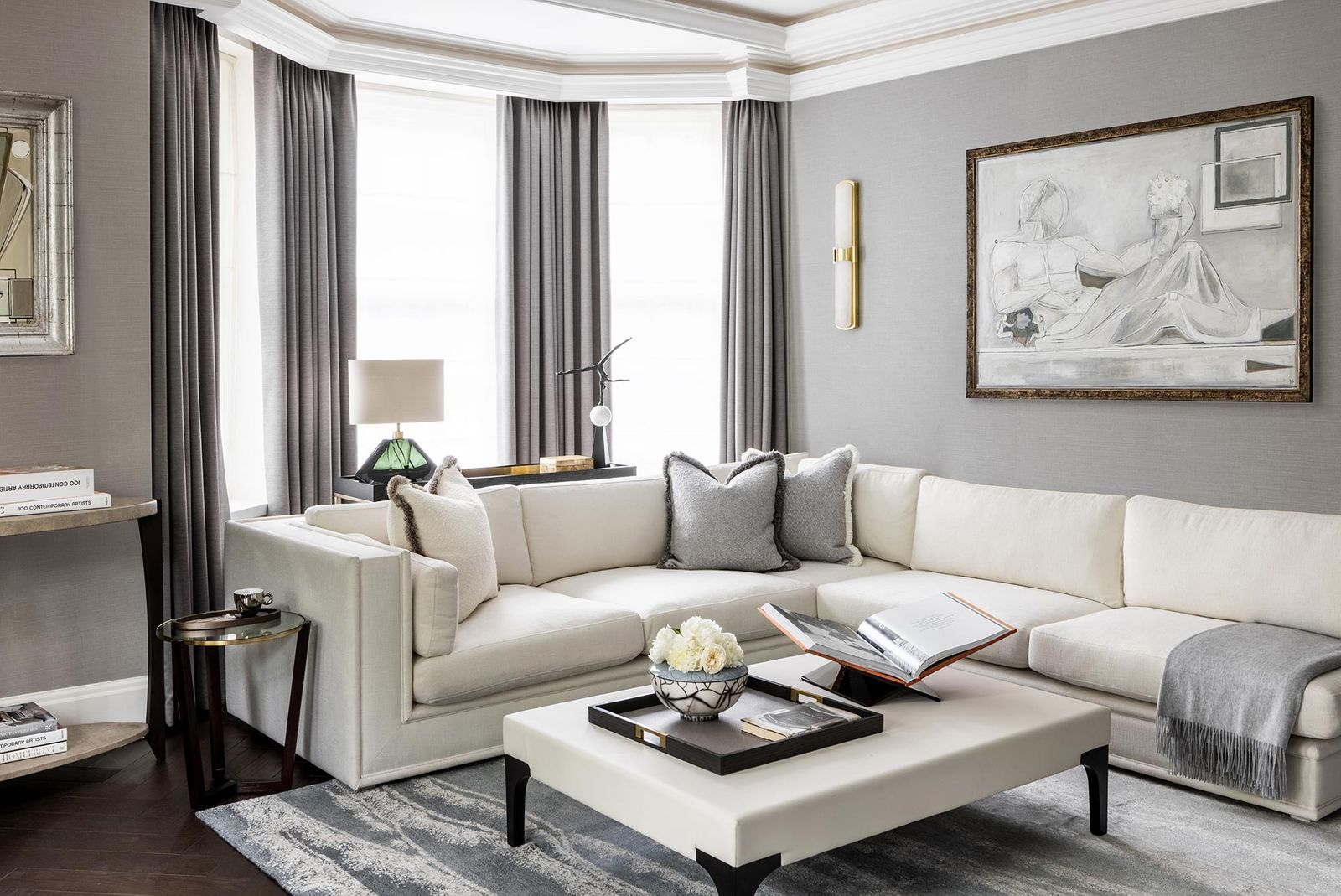 伦敦奢华如五星级酒店的住宅丨英国伦敦丨室内设计师Olga Ashby-13