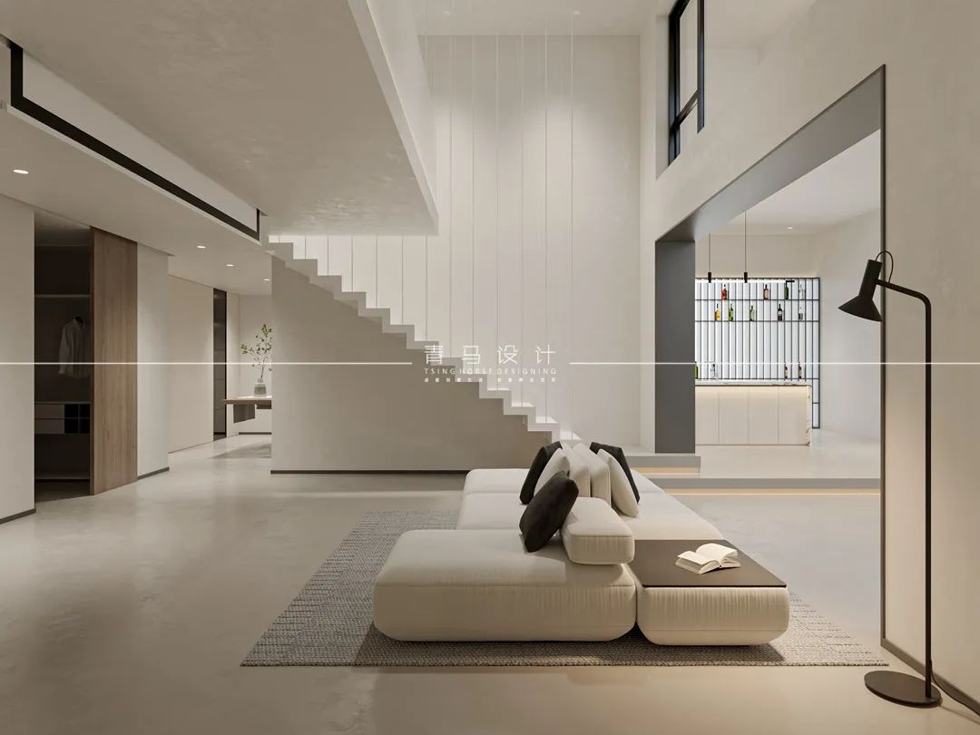 现代宁静诗意底跃别墅丨青马别墅设计-17