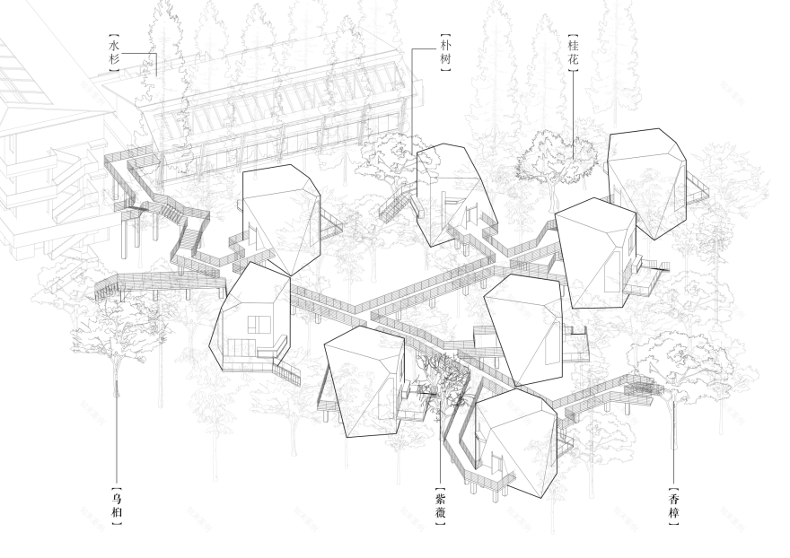 潜行之屋(桐庐森泊度假区)丨中国杭州丨SpActrum谱观,上海中森,中国联合,浙江安道,杭州潘天寿-118