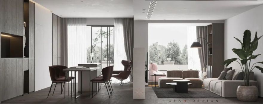 雅居乐十里花巷 | 现代简约风格室内设计-34