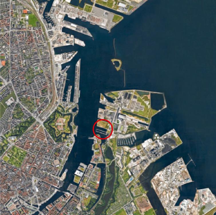 哥本哈根港口的绿色漂浮宿舍-7