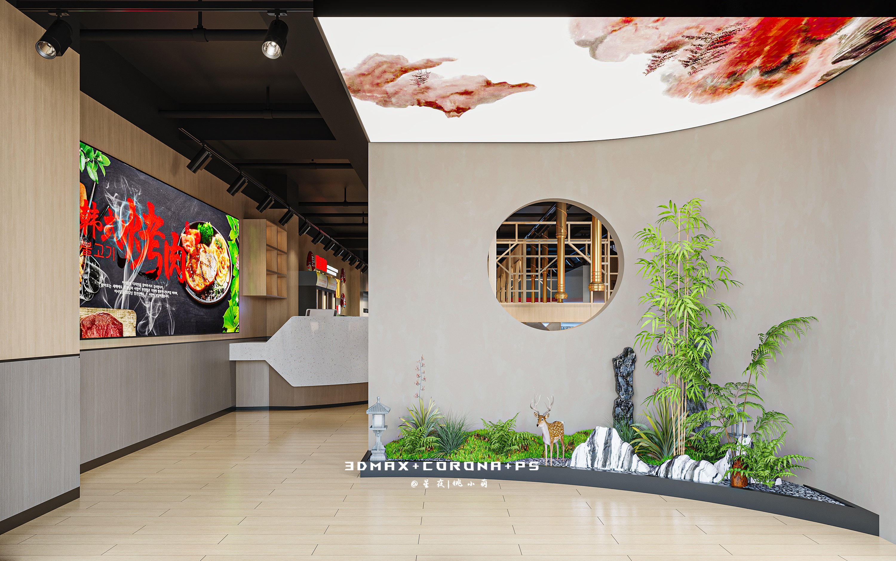 烤肉店设计：在烟火气与精致感间找到平衡-0