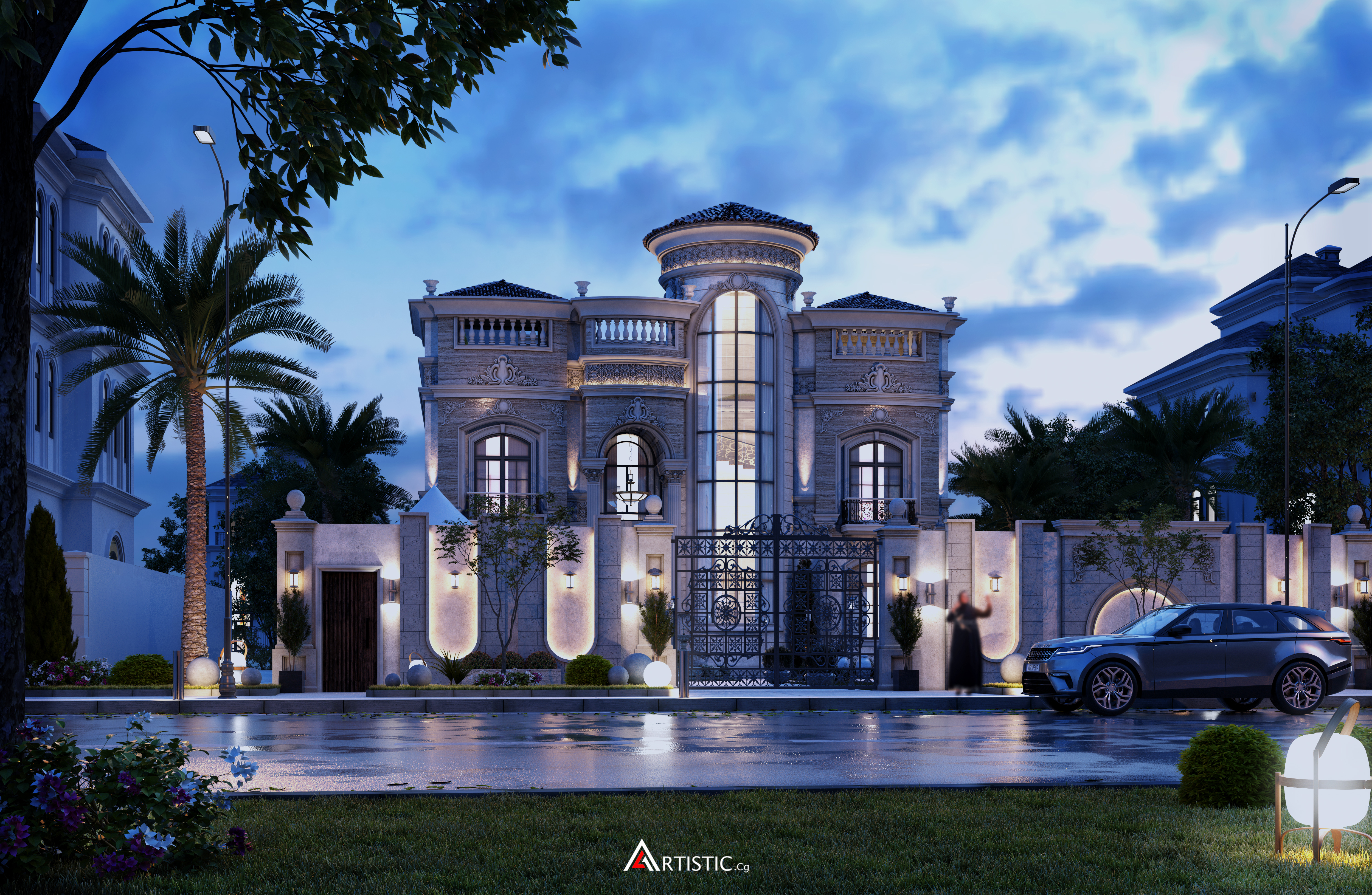 利雅得别墅丨沙特阿拉伯利雅得丨Artistic Studio CG-16