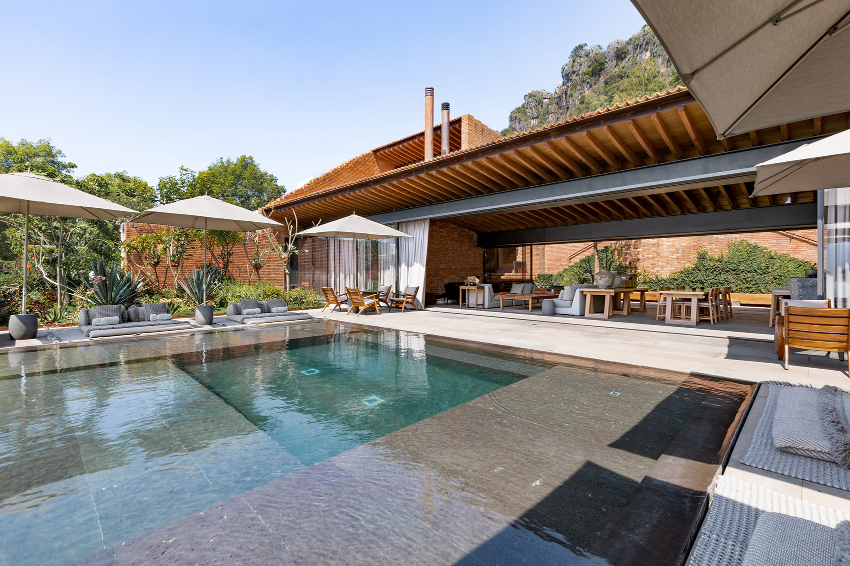 墨西哥 La Peña 湖畔住宅丨Central de Arquitectura-76