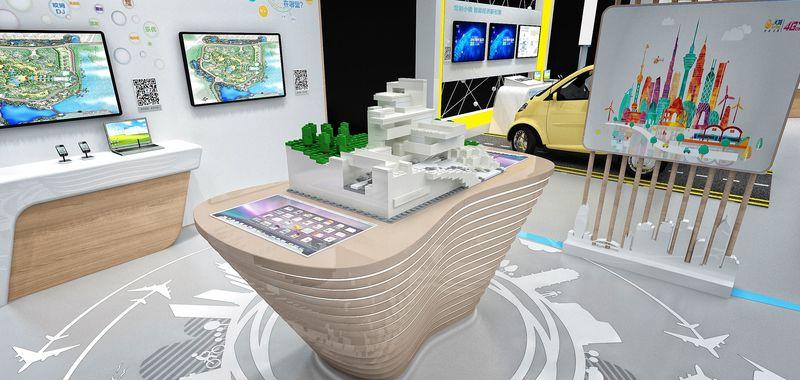 宁波智博会中国电信展台设计-42