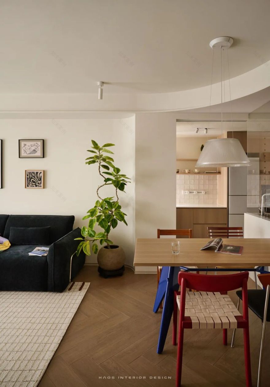 漫游的光匣 · 65㎡小户型住宅设计丨中国洛阳丨好室设计-22