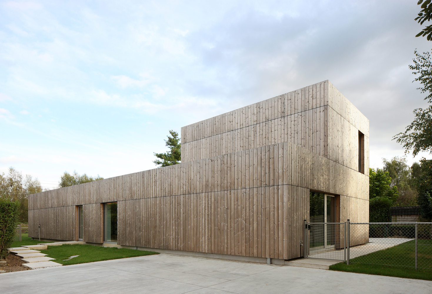 比利时 Bunga LOW 住宅 | 花园环绕的现代宜居空间-9