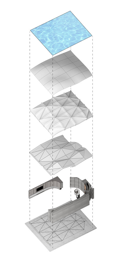 碧水波光——行一建筑的动态光影空间-22