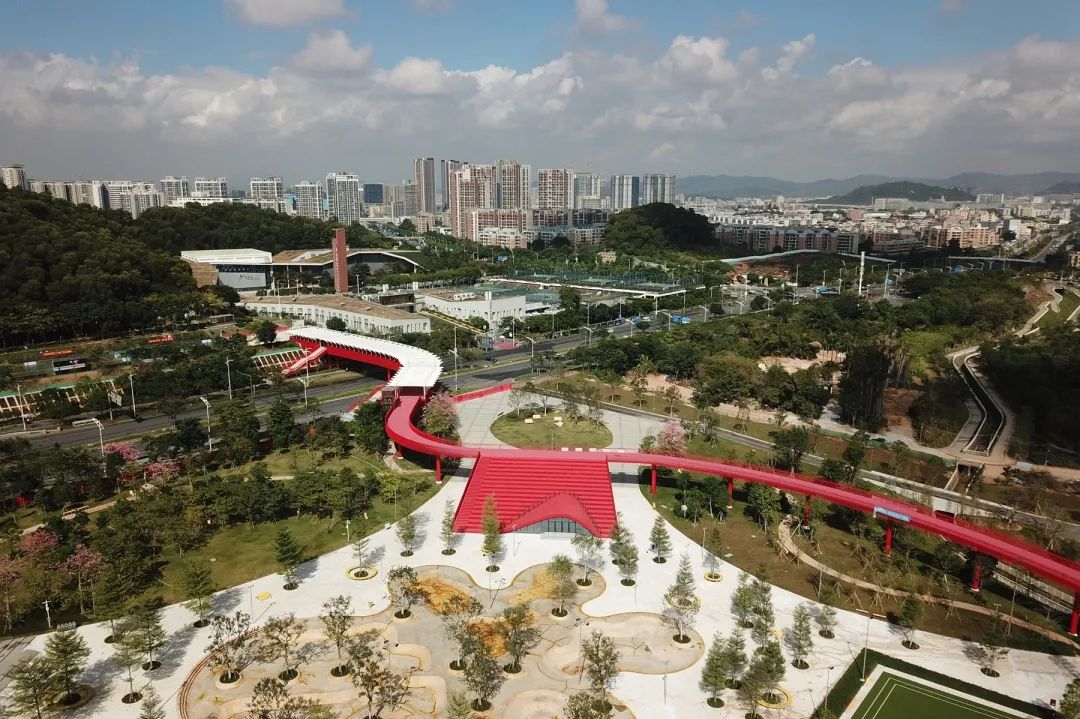 深圳最美“红飘带”绽放 创想湾区生态运动“新生摇篮”-25