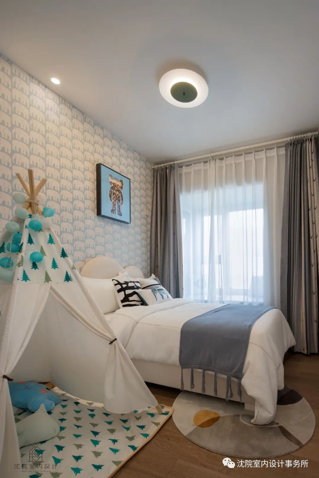 苏州吴江桃源观云 85㎡精装样板房 | 红色前卫空间,温暖陪伴成长-45