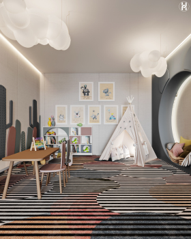 圈圈儿童区丨Ahmed Hussein Designs