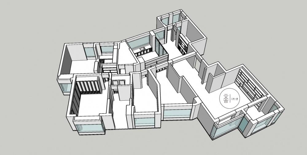 
三舍设计—280m²复地东湖 -0