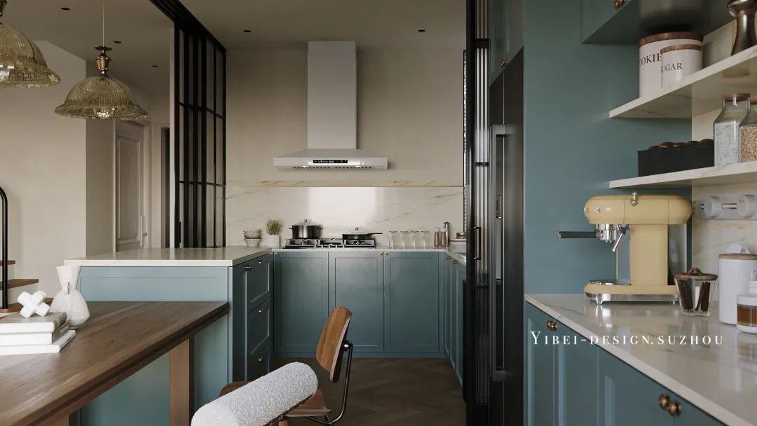 法式复古梦宅丨中国苏州丨一贝设计-21