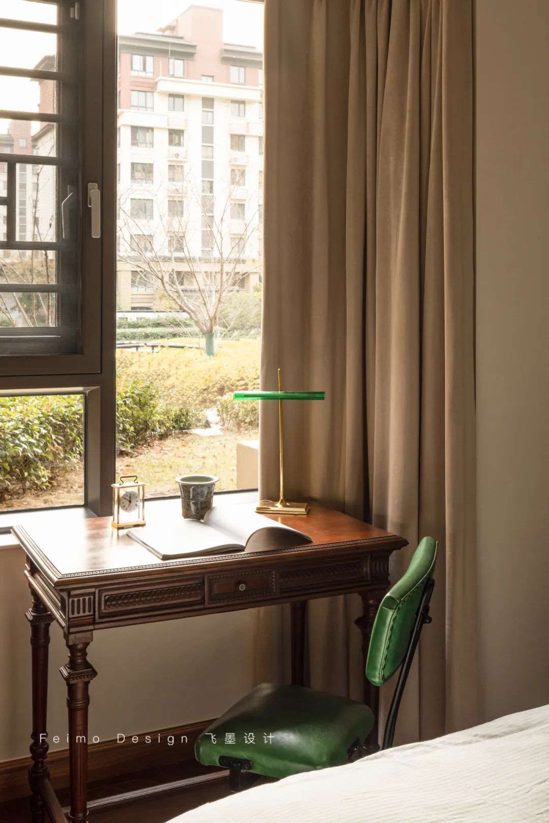 淮南南山里139㎡复古南洋风家居设计,藏身图书馆的定制生活-69