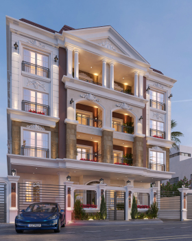 新古典主义立面 - 埃及风格丨埃及