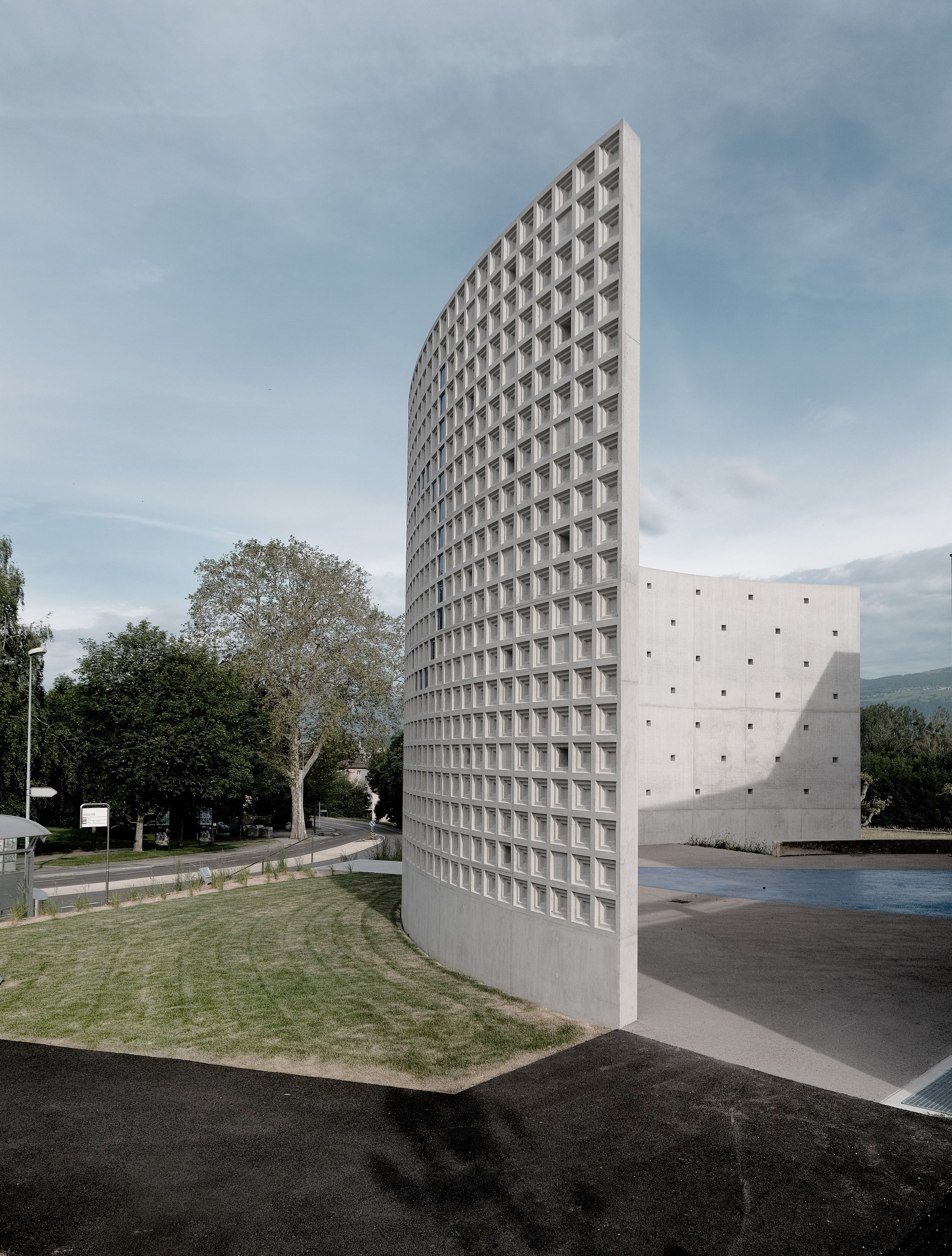 瑞士 HEIG·VD 高中新入口设计-27