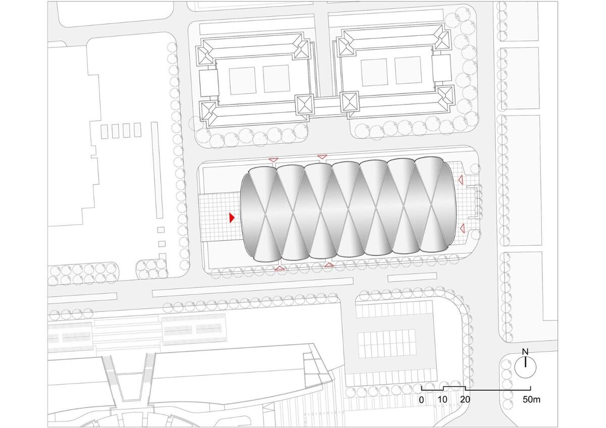 东南大学游泳馆丨中国南京丨周琦工作室-46