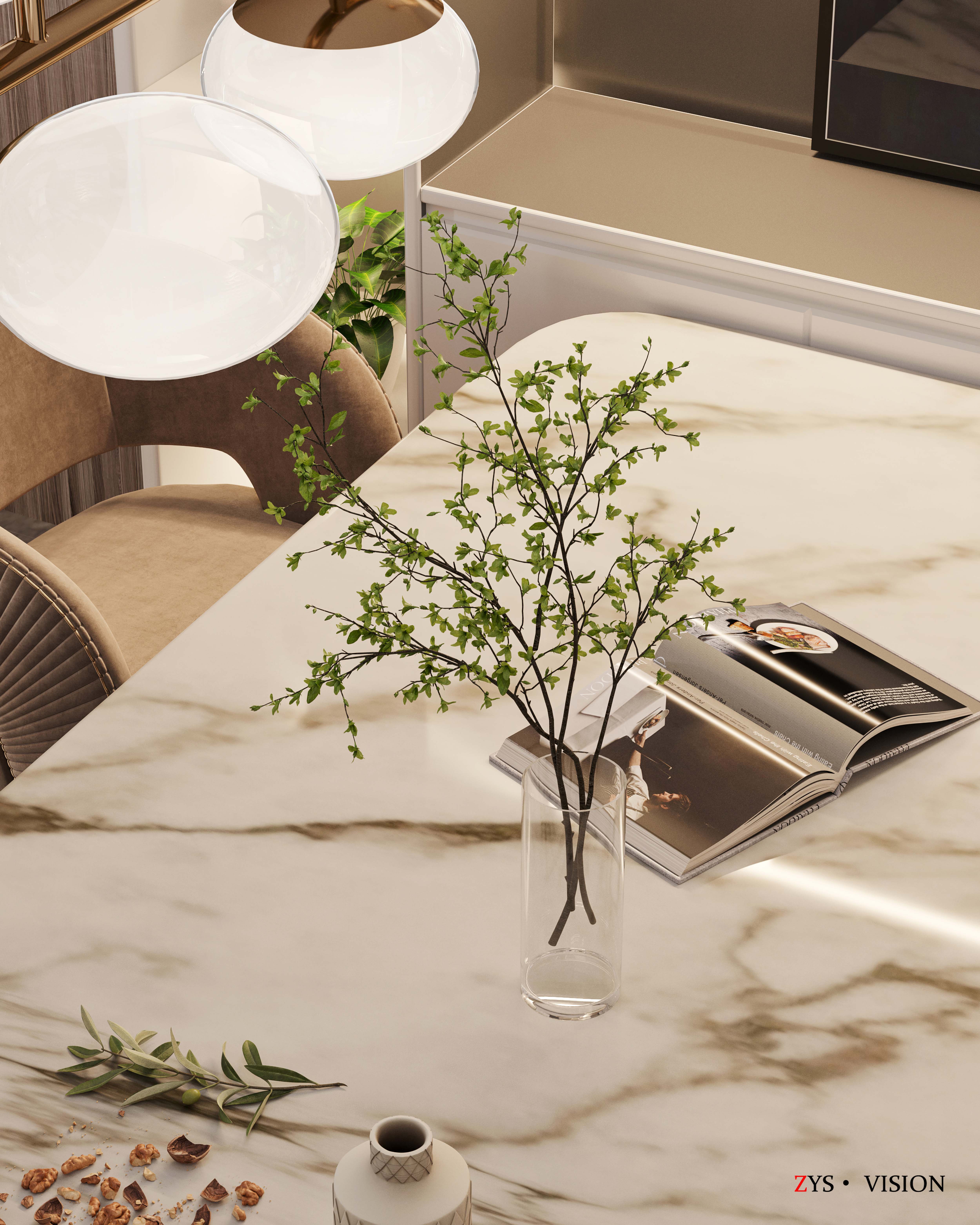 郑州简约轻奢空间塑造-7