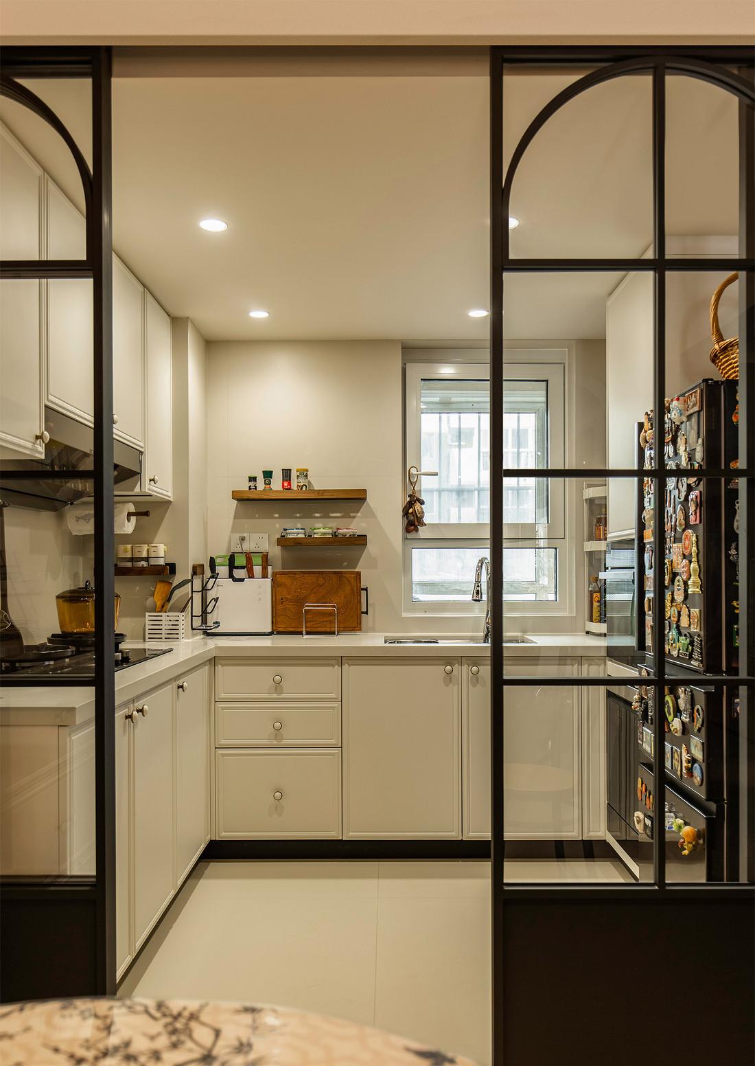 107平，两室两厅，两人两猫，复古而浪漫-3