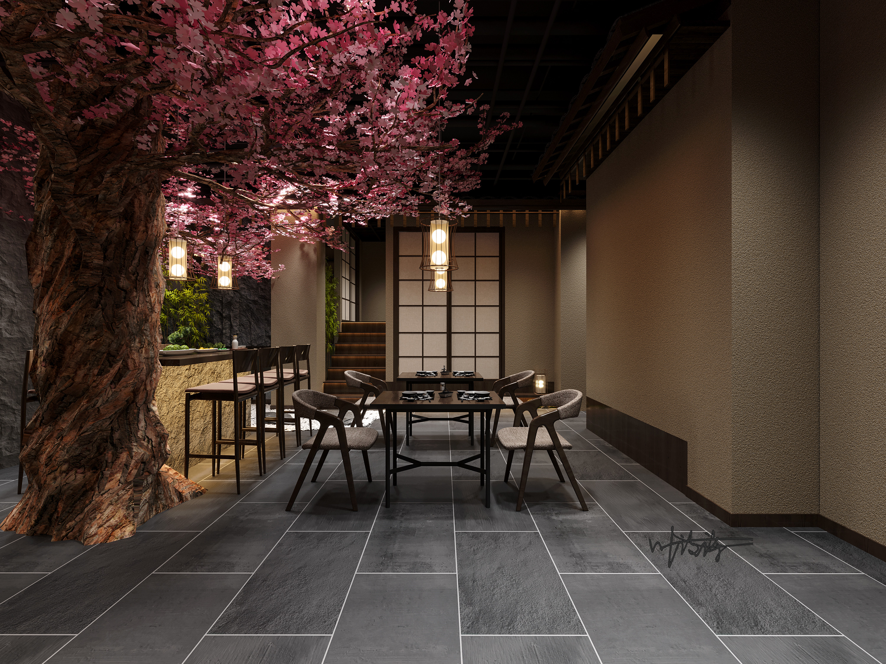 日料店设计|打造日剧里的同款酒屋-1