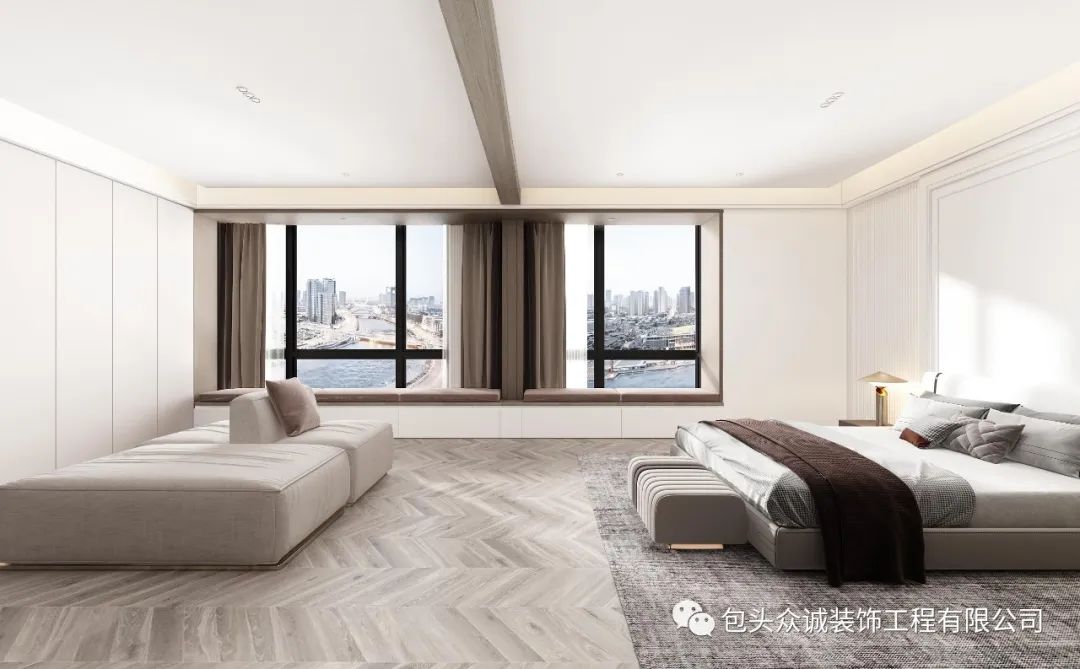 现代极简家居空间设计丨中国包头丨包头公司,鄂尔多斯公司-34