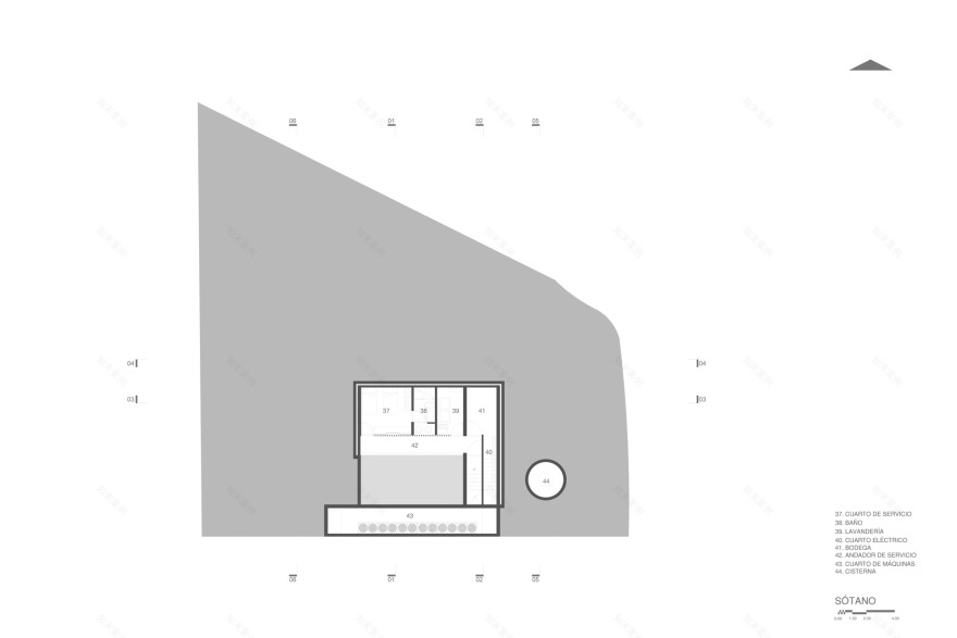 墨西哥 Gabriela Carrillo Valdez 别墅设计 | 自然与居住的融合-20