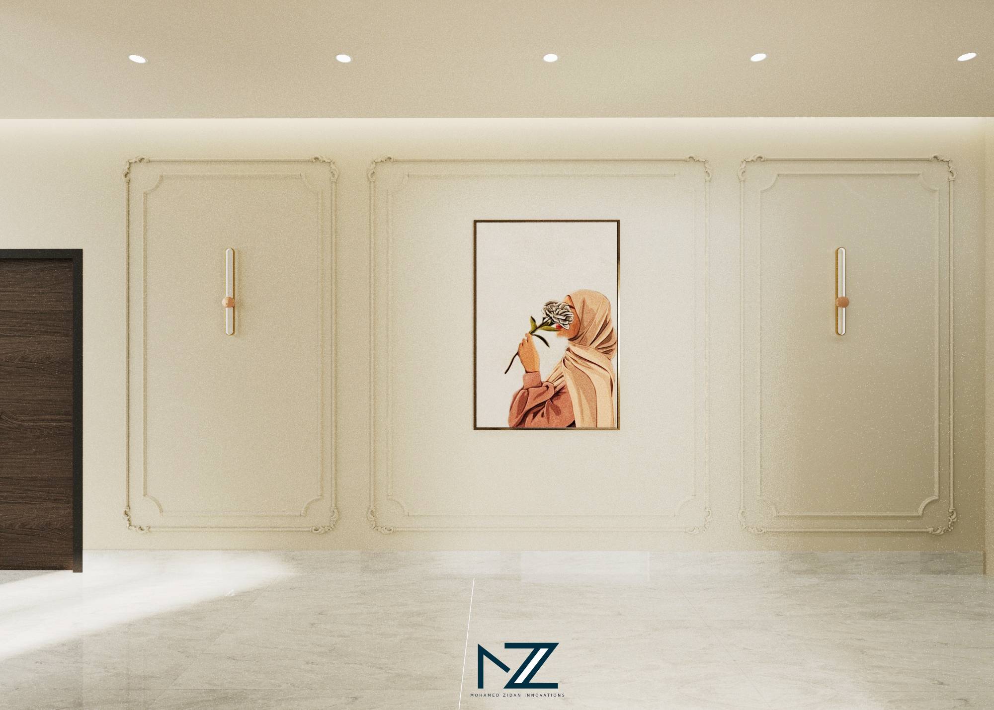 reception design with shop drawings-4