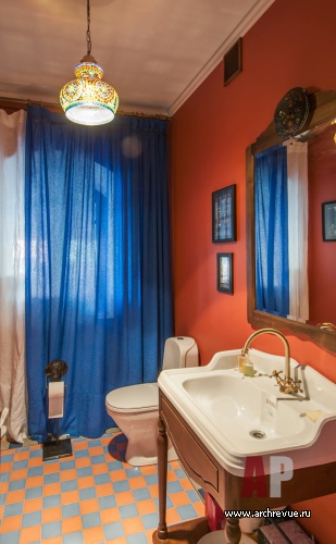 小型折衷风格带阁楼住宅室内设计丨Белоногова Наталья-39