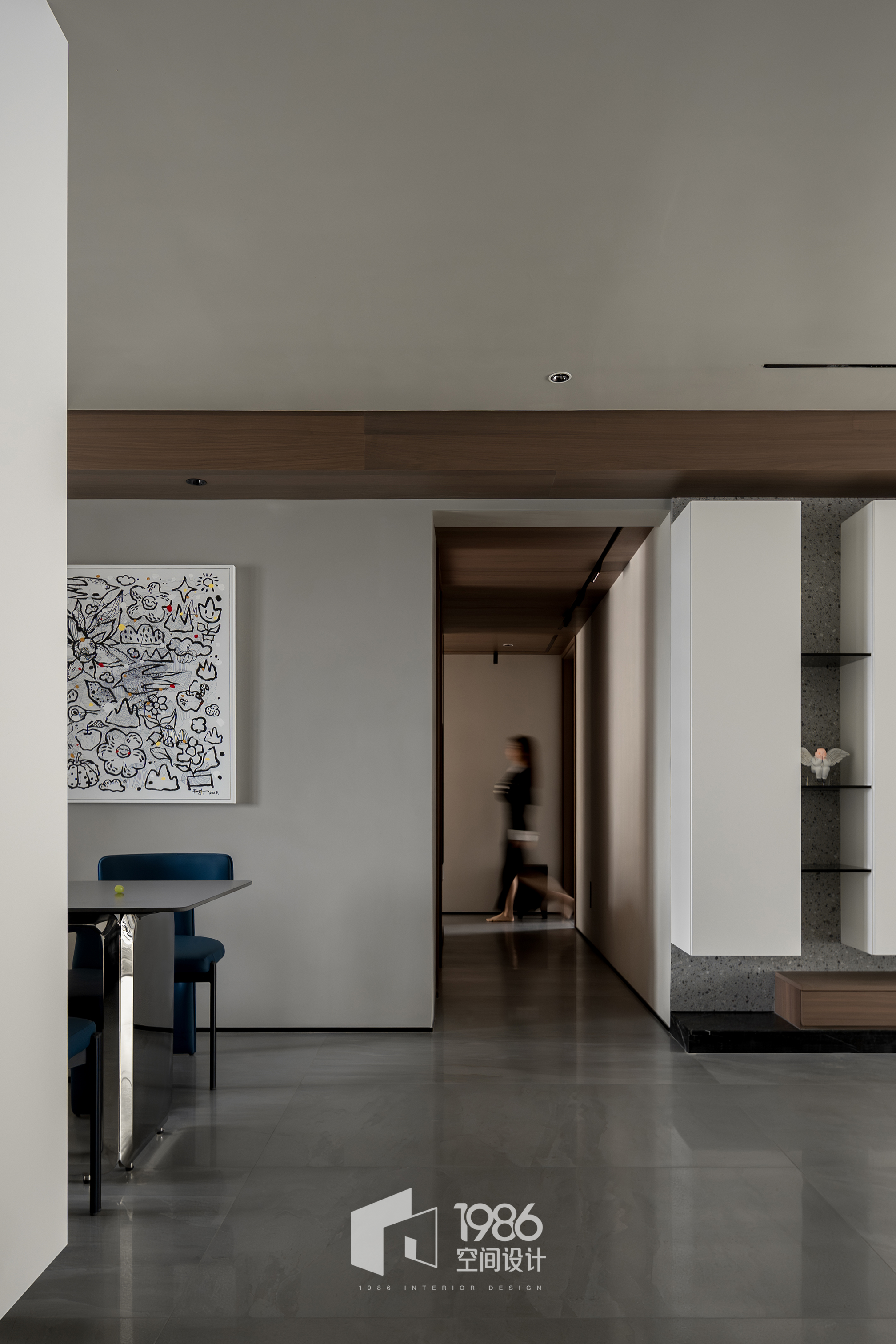 1986设计｜147㎡极简现代风，打破传统定义新现代设计-18