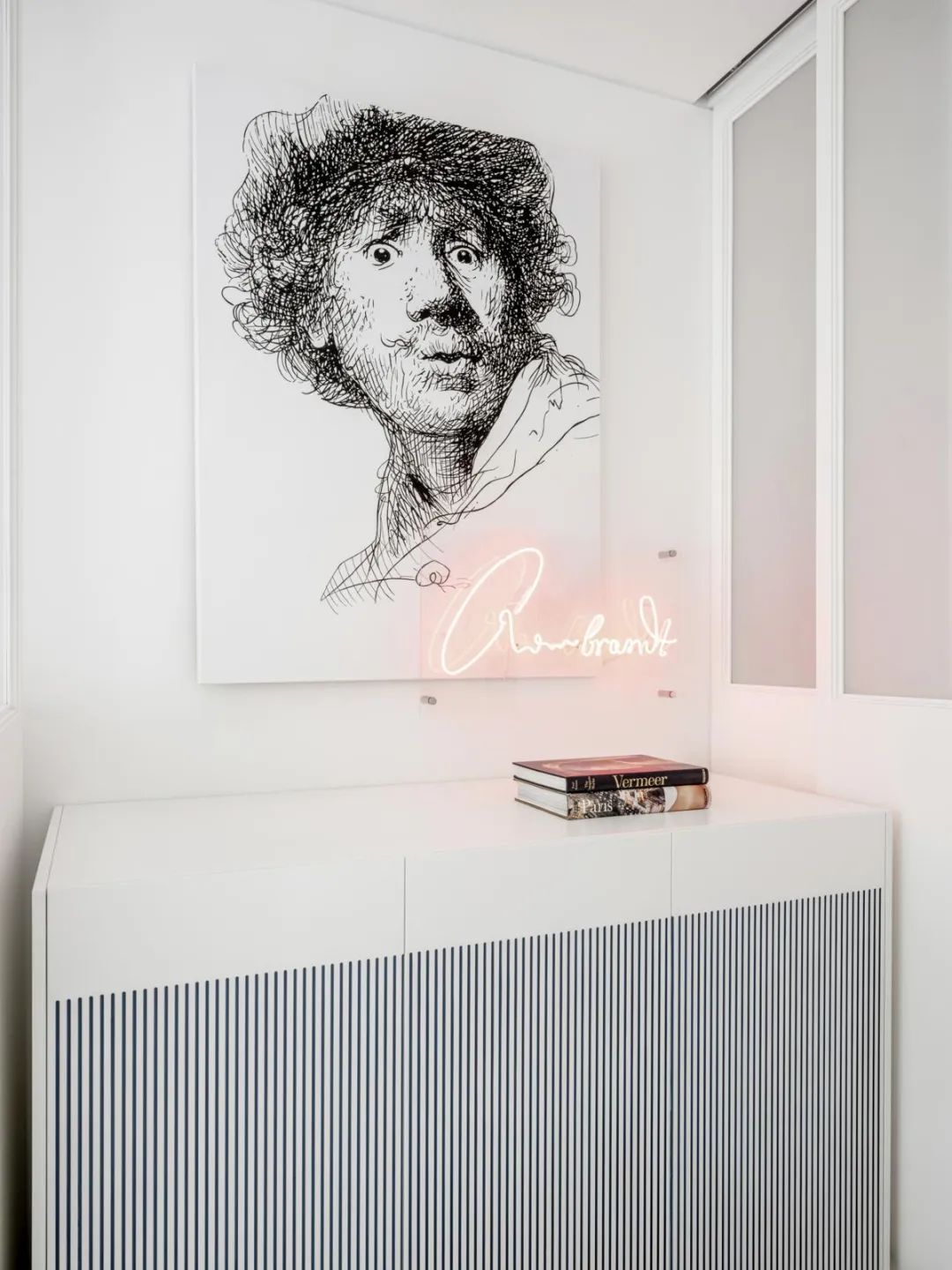 现代 43㎡白色公寓-18