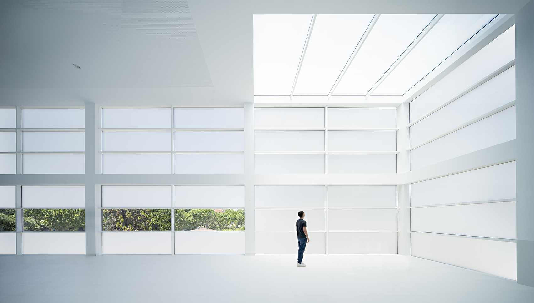 马德里法国学校图书馆丨西班牙马德里丨Alberto Campo Baeza-27