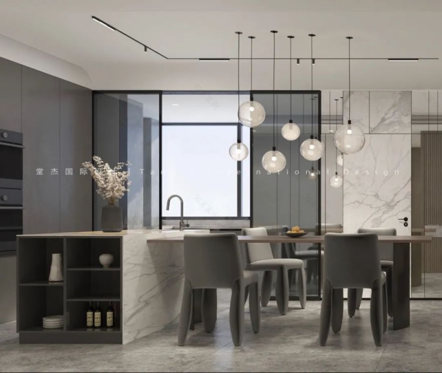 中海桃园里公寓设计丨中国南京丨堂杰国际设计-67