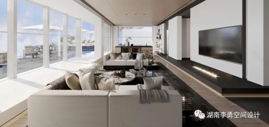 湖南吉首 300㎡私人别墅,自然光影塑造灵动空间-7