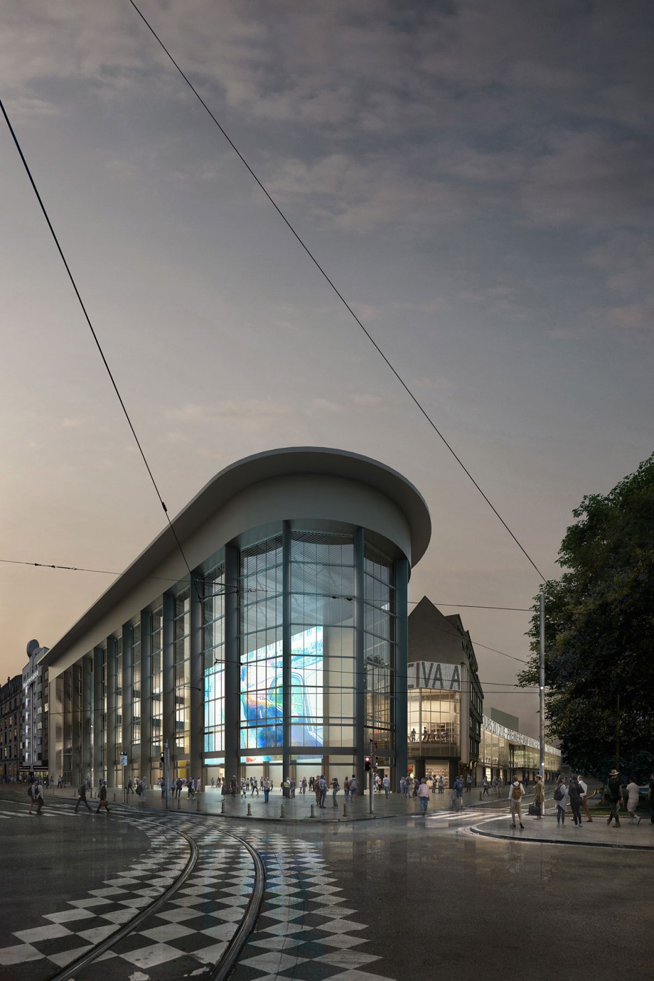 KANAL modern and contemporary arts complex, Brussels, -0