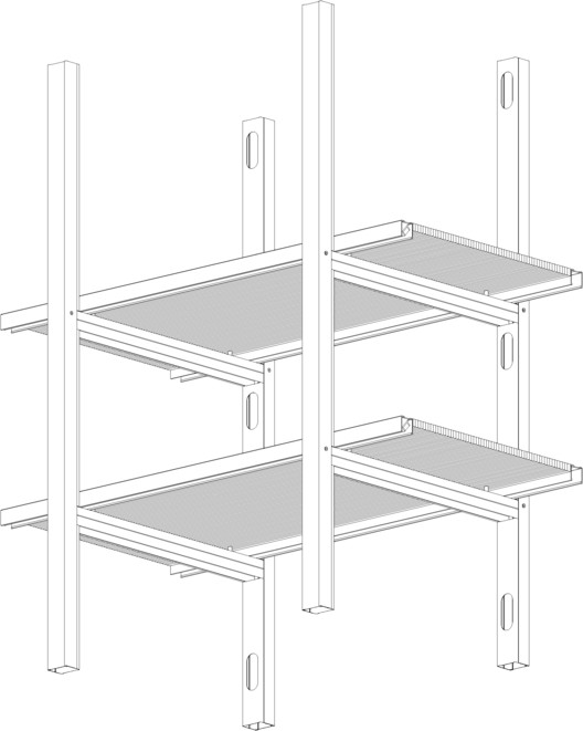 巴塞罗那某商店金属型材改造货架项目丨西班牙巴塞罗那丨Dear Design-30