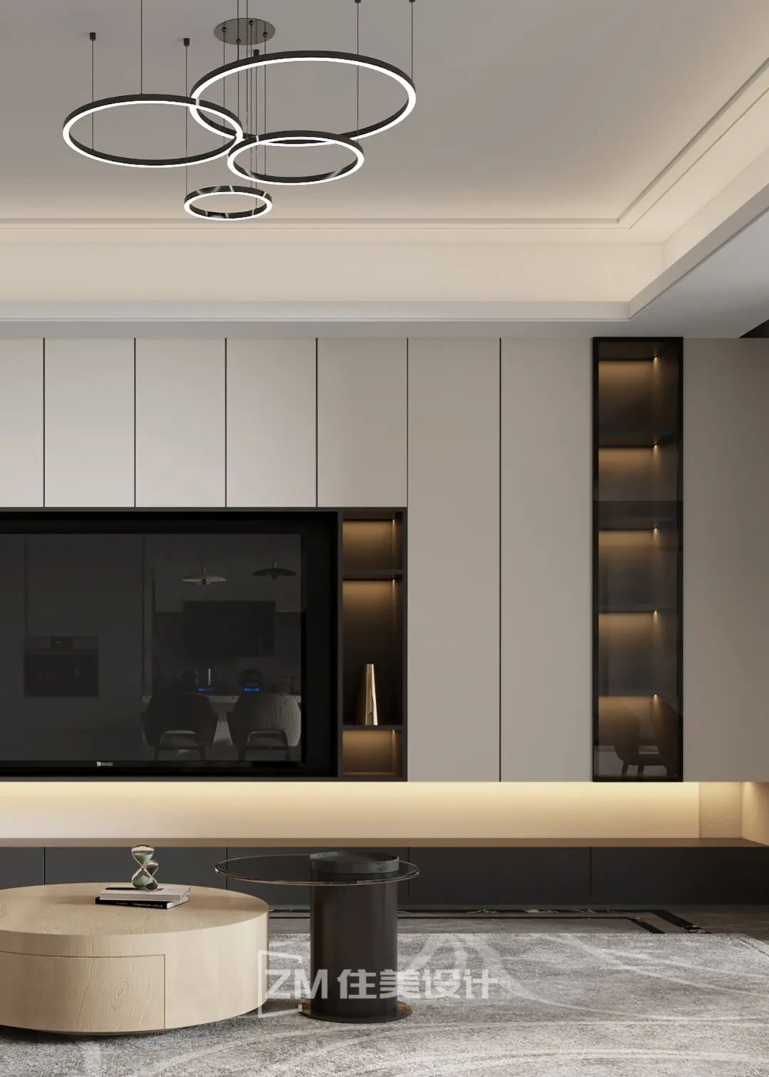 岸芷 · 长沙梅溪湖意式极简精装房改造丨中国长沙丨住美设计-20