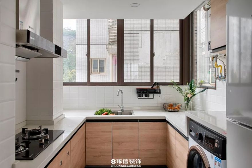 清新北欧混搭,63㎡小户型玩转空间魔法-52