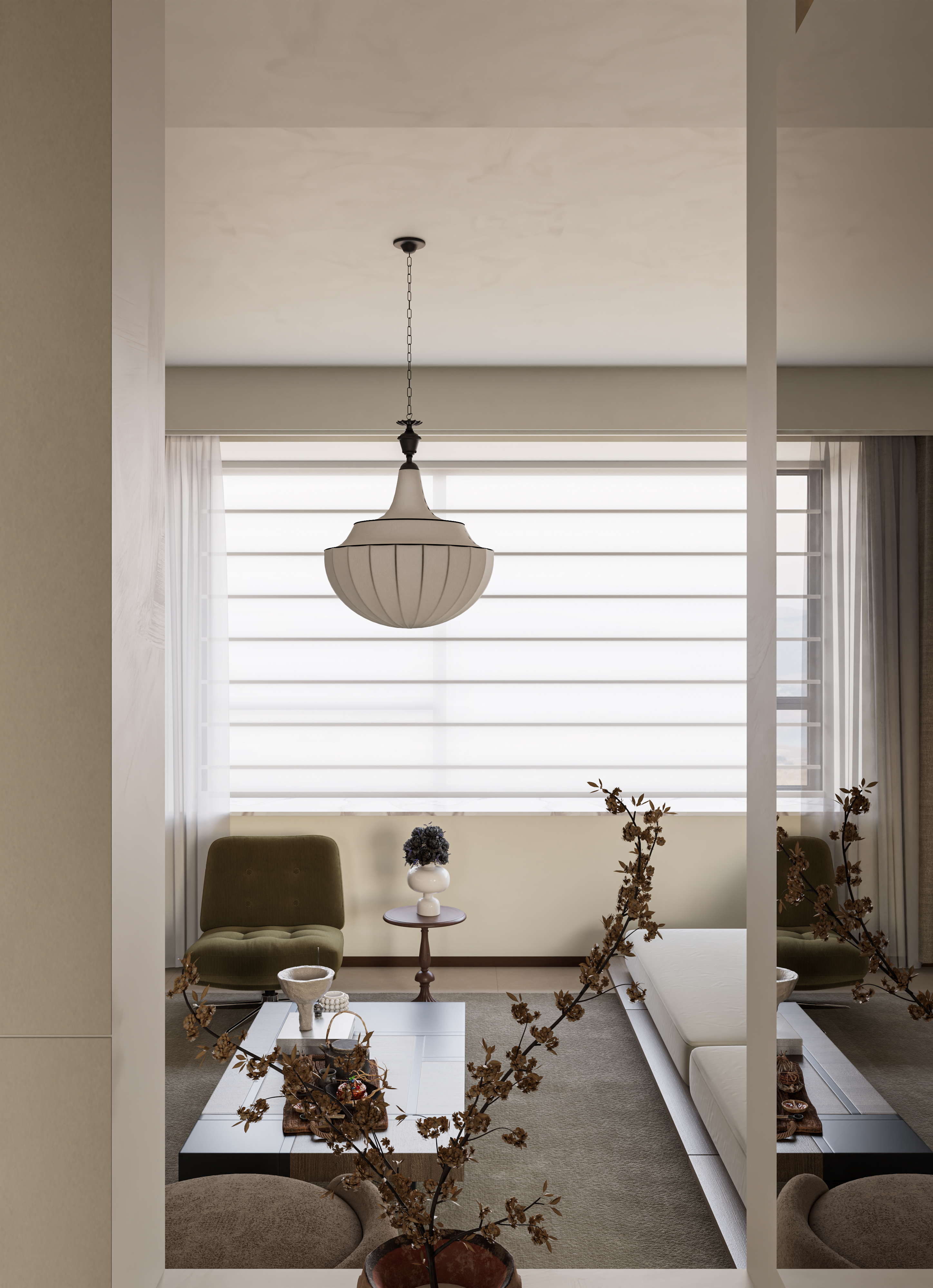 近期渲染 | 中古现代-1