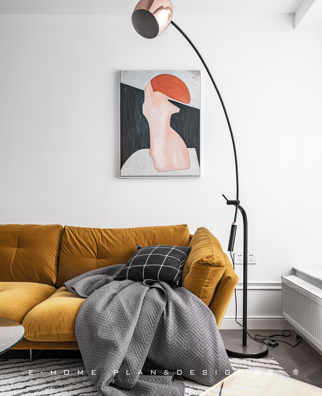 由入户衣帽间，进入一个画廊般的家-11