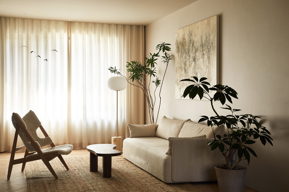 奶油复古感公寓丨中国北京-9