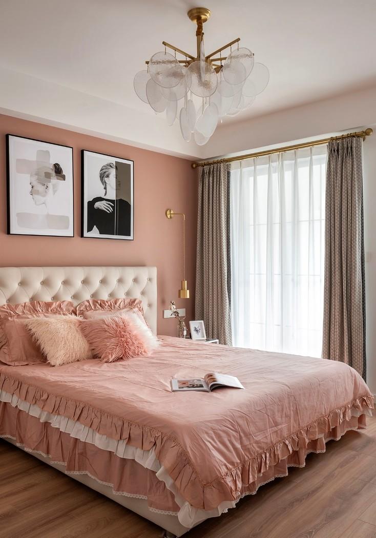 重庆初晨设计 · 童话粉色调平层空间-34