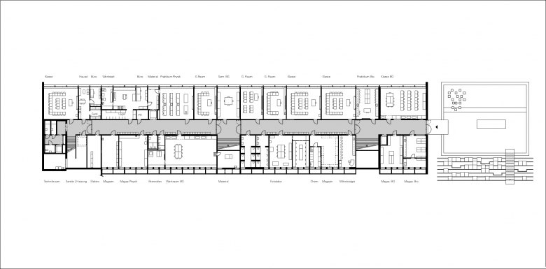 Leuppi & Schafroth Architekten丨Kantonsschule Zürcher Oberland - Grosser Spezialtrakt丨瑞士-46